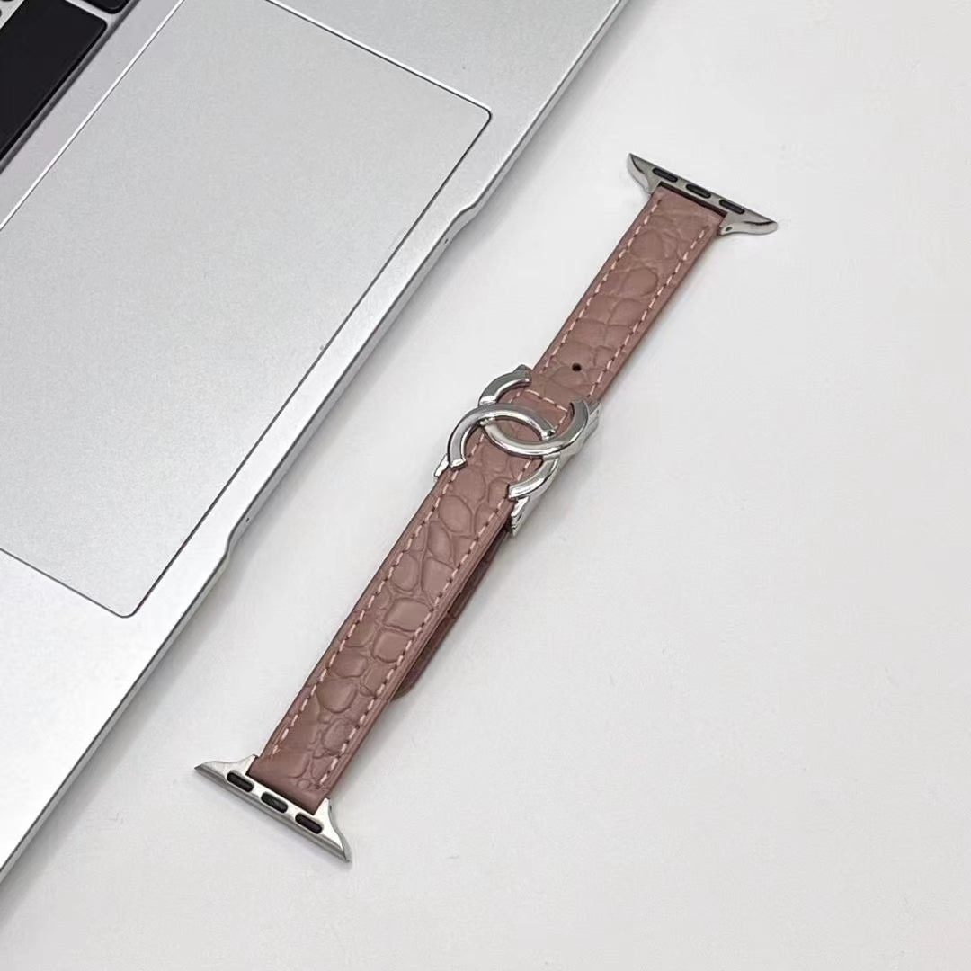 Double-C Leather Strap
