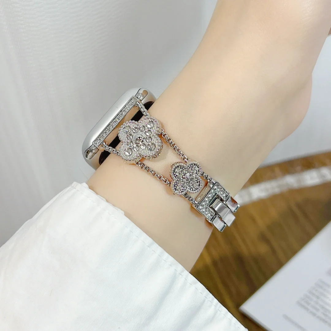 Clover Metal Strap