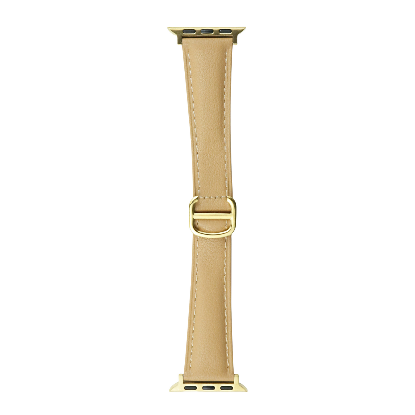 D-shaped Leather Band