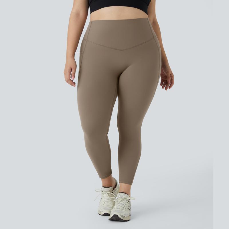 Halara UltraSculpt High Waisted Tummy Control Pocket Shaping Training Plus Size Leggings