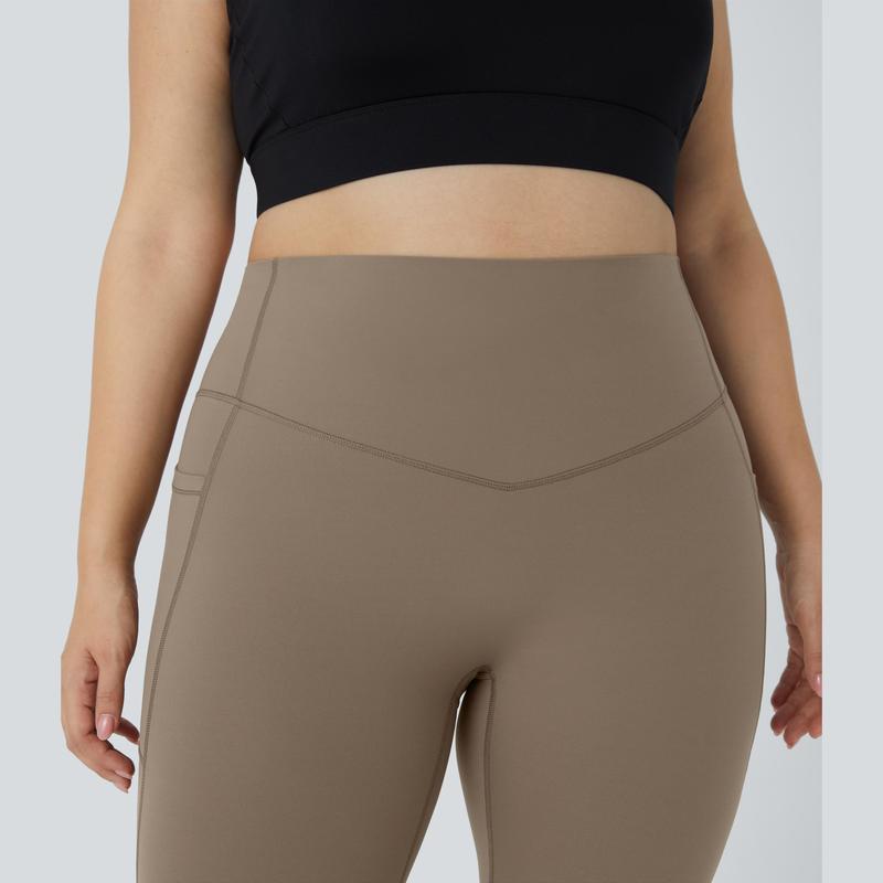 Halara UltraSculpt High Waisted Tummy Control Pocket Shaping Training Plus Size Leggings