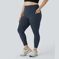 Halara UltraSculpt High Waisted Tummy Control Pocket Shaping Training Plus Size Leggings