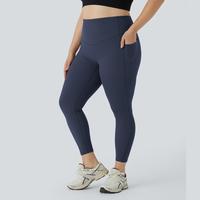 Halara UltraSculpt High Waisted Tummy Control Pocket Shaping Training Plus Size Leggings