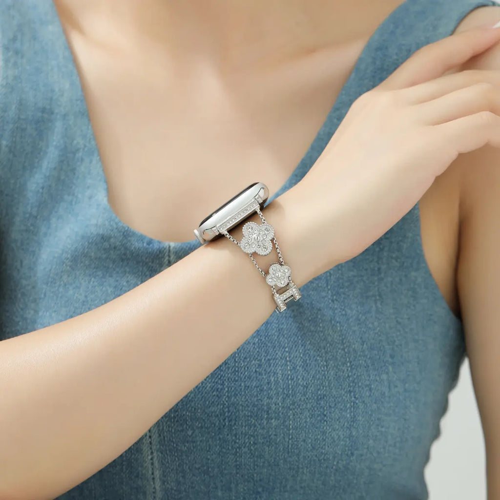Clover Metal Strap