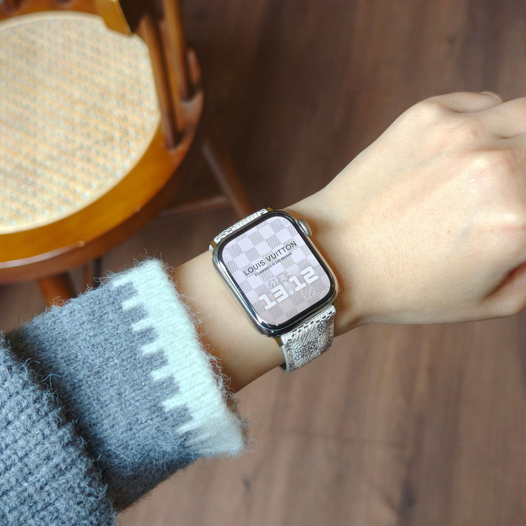 V-Shaped Leather Strap