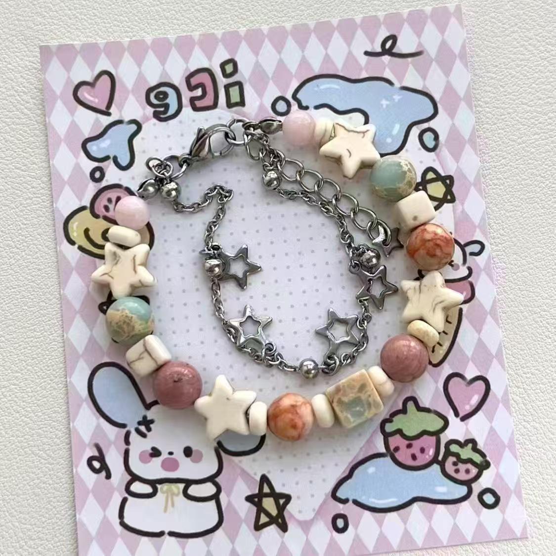 Colorful summer bracelet