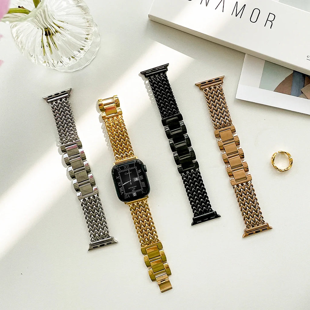 LuxeWeave iWatch Strap
