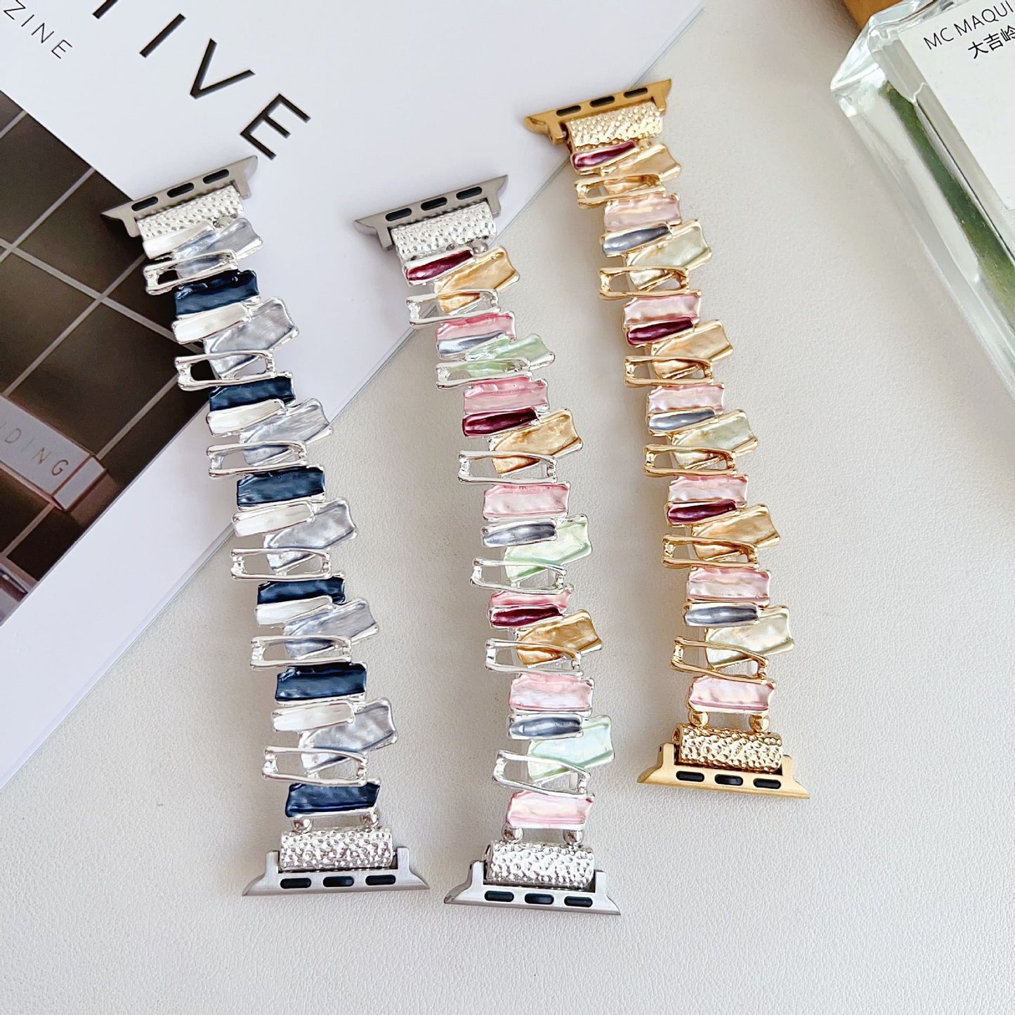 Colorful elastic strap