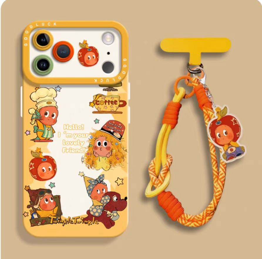Cute face-holding style liquid air eye silicone phone case