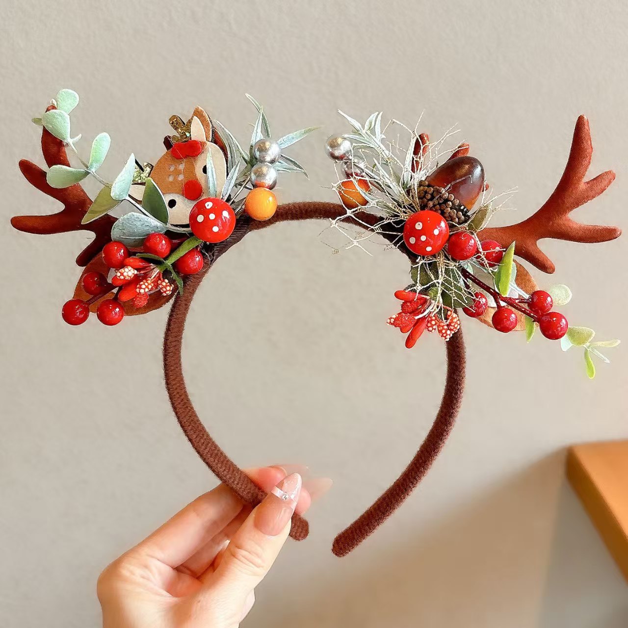 Crafted with Care:Christmas decoration hair accessories