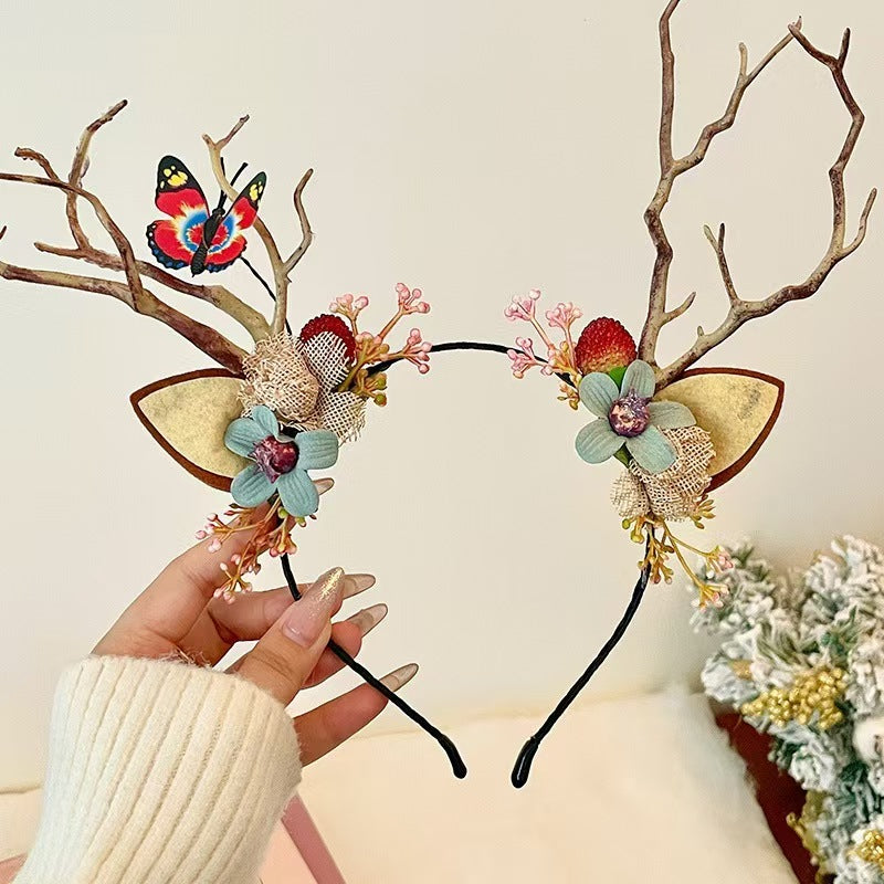 Crafted with Care:Christmas decoration hair accessories