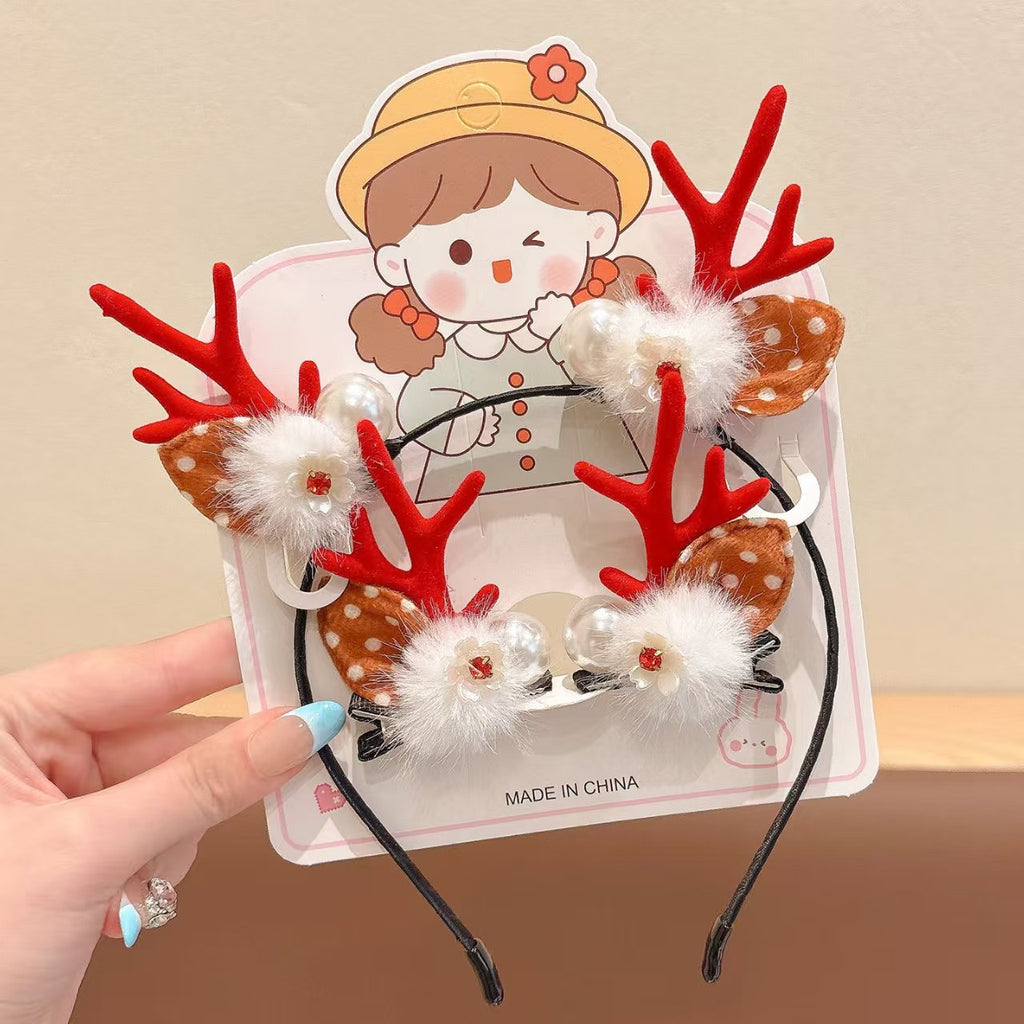 Crafted with Care:Christmas decoration hair accessories