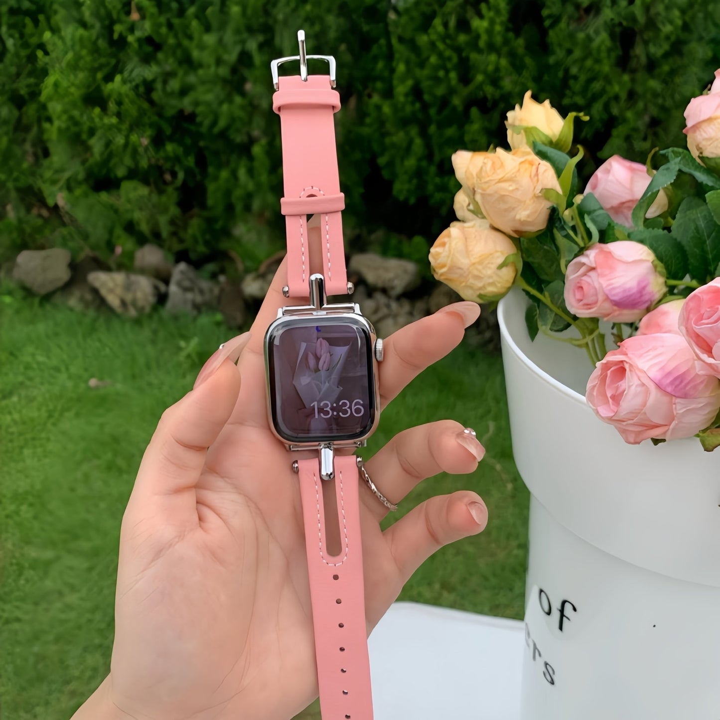 T-shaped Leather Strap