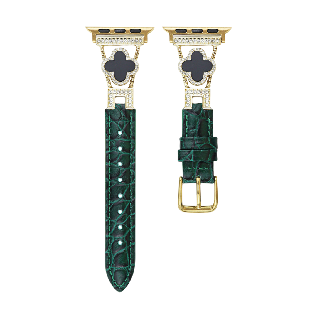 Clover Leather Strap