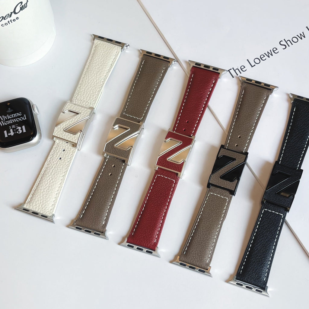 Z-Shaped Leather Strap
