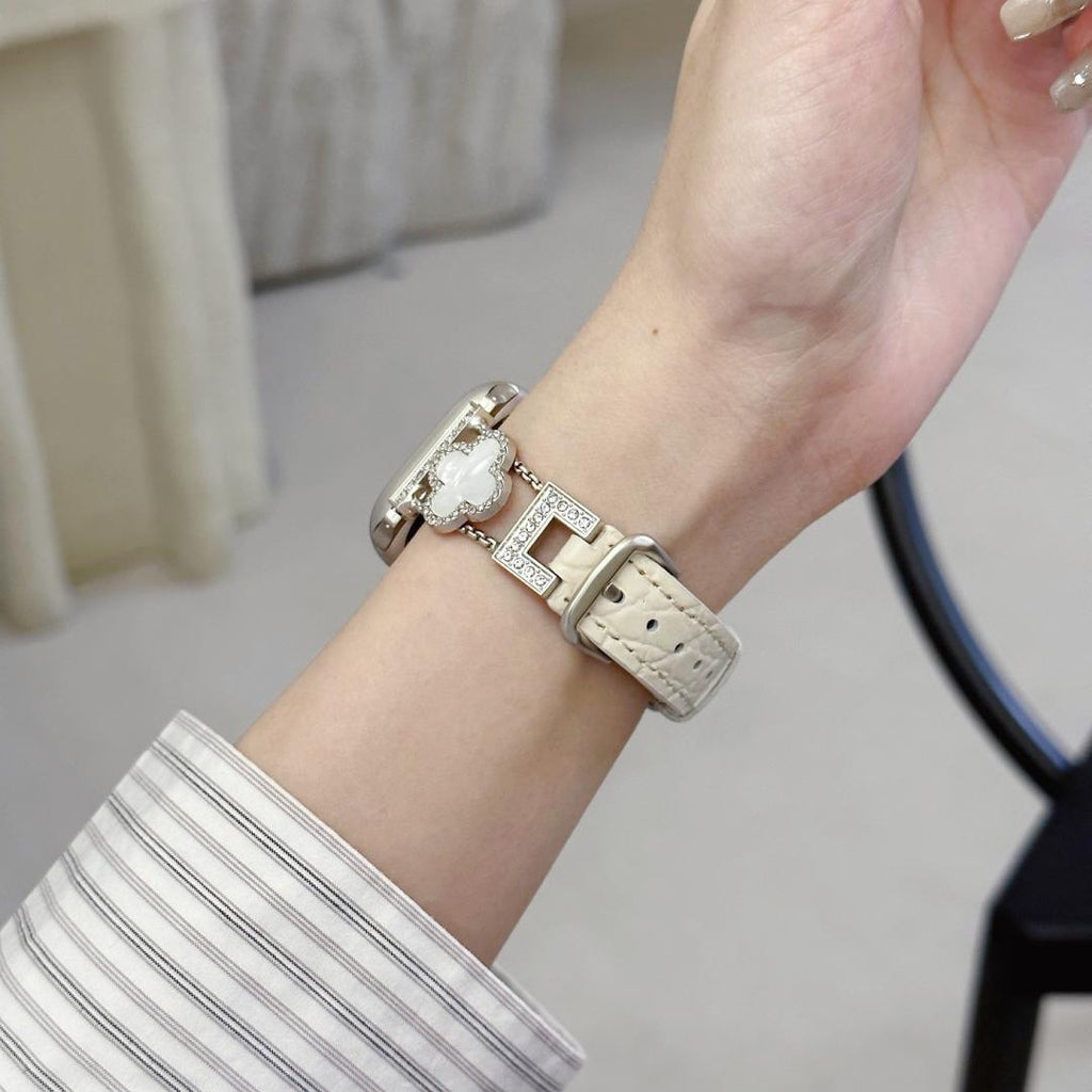 Clover Leather Strap