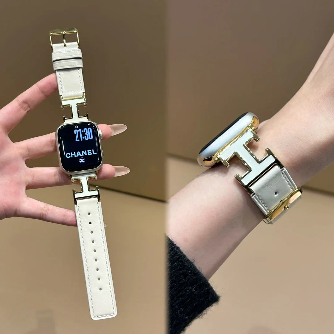 D-H Calf Leather Strap