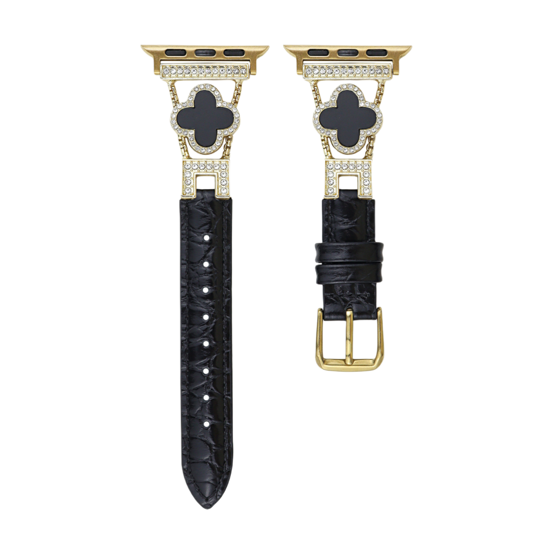 Clover Leather Strap