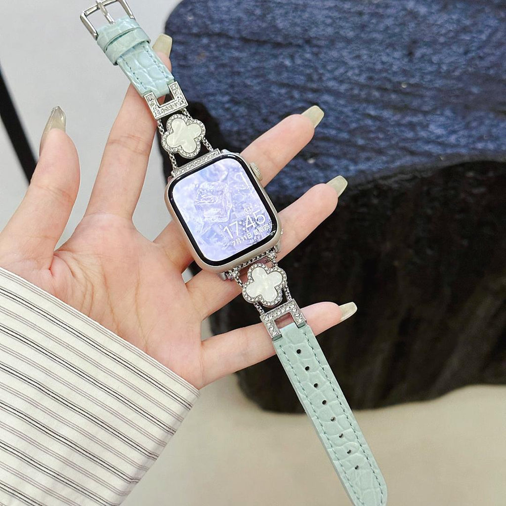 Clover Leather Strap