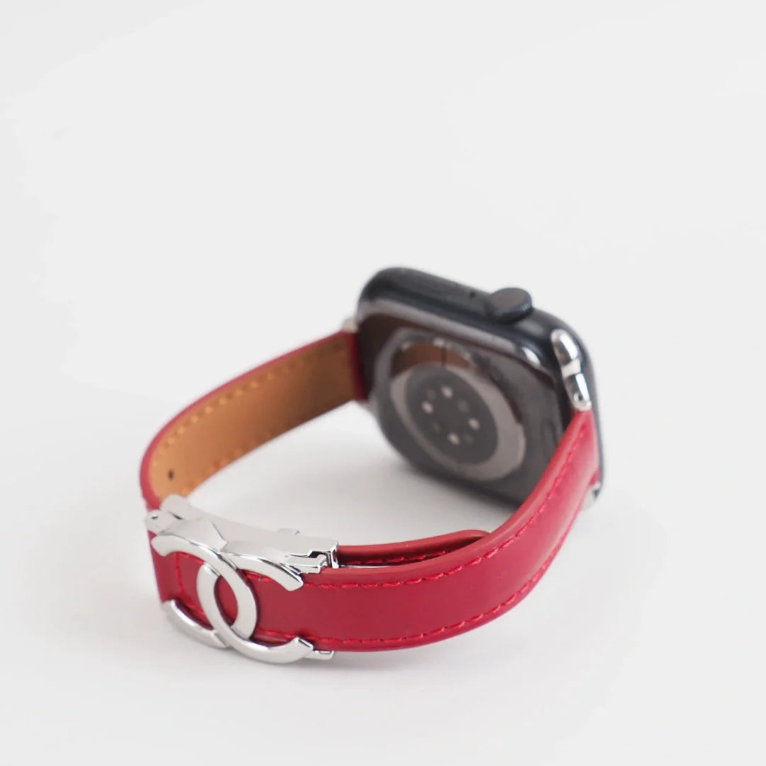 Double-C Leather Strap